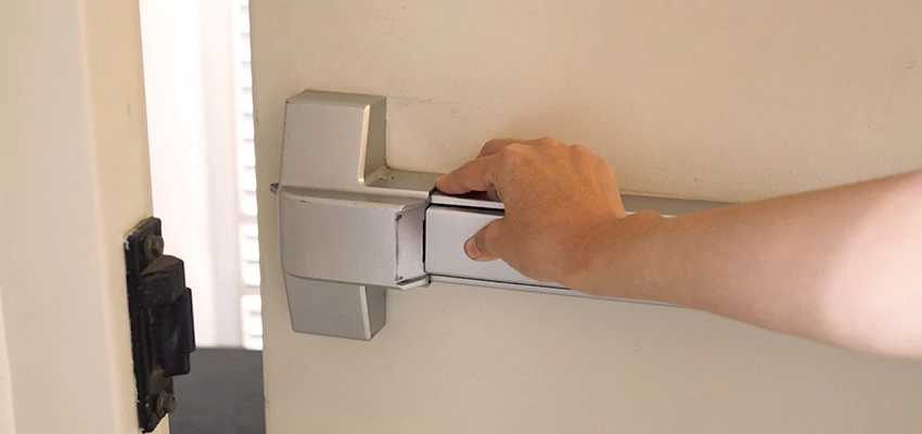 Roller Gate Panic Bar Installation in California City, California